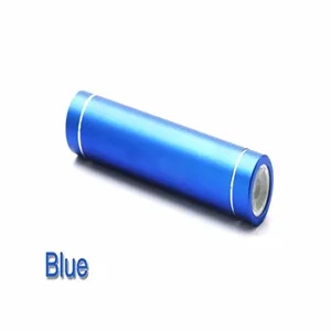 Aluminum Cylinder Flashligh Power Bank 2200 mAh