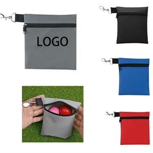 Custom Logo Portable Golf Ball Bag