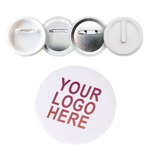 MOQ 100 Custom Metal Tinplate Button Pin Badges