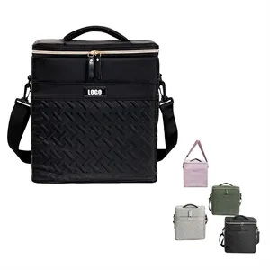 Custom Logo Large Capacity Insulated Cooler Bag .