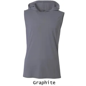 Custom Logo Adult Sleeveless Terrorize Performance Cotton Hoodie