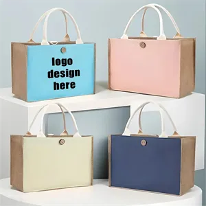 Custom Canvas Bag Burlap Tote Travel Gifts