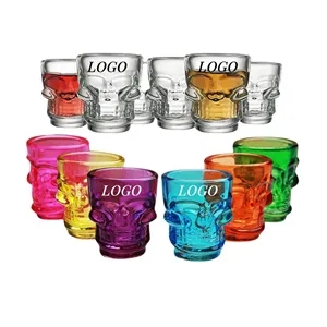 2oz Skull Shot Glasses