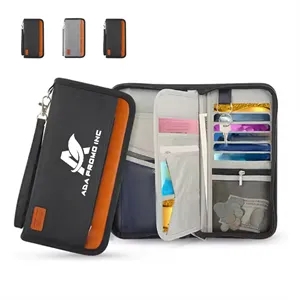 RFID Family Passport Wallet Holder Waterproof Document Organ