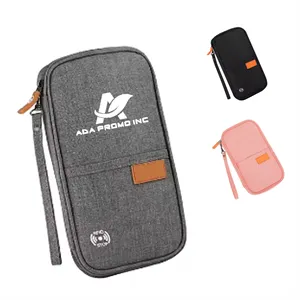 Travel Wallet RFID Blocking Document Organizer Bag Passport