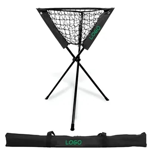 Portable and Foldable Baseball Basket, ball Caddy