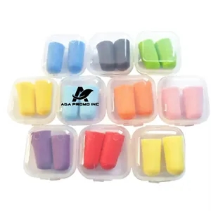 Soft Foam Ear Plug With Case