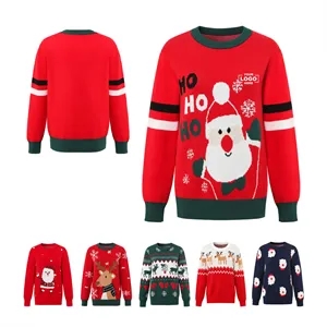 Custom Christmas Pullover Sweater for Women Men