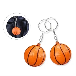 Custom Logo Golf Ball Stress Reliever Key Chain