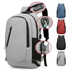 Travel Laptop Backpack With Charging Cable