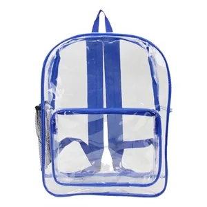 Liberty Bags Large 17" Heavy Duty Clear Backpack