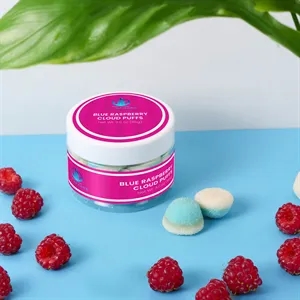 Small Jar Blue Raspberry Cloud Puffs