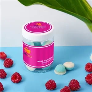 Large Jar Blue Raspberry Cloud Puffs