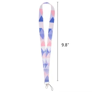 Custom Logo ID Customized Printing Work Badge Cell Phone Lanyard