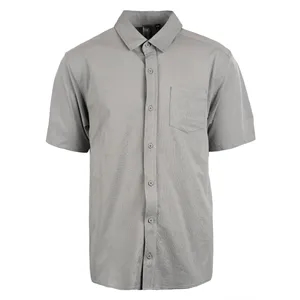 Burnside Men's Woven Short-Sleeve Shirt