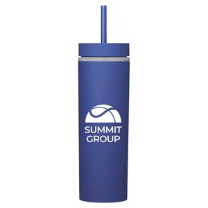 Prime Line Adventure 16oz Insulated Tumbler With Straw