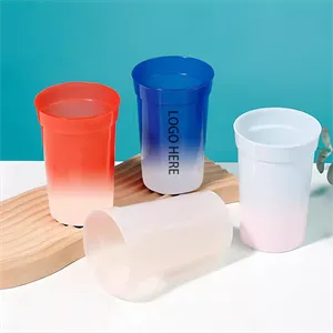 Color Changing Stadium Cups 22OZ Plastic Personalized GIfts