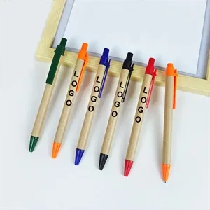 Eco-friendly Kraft paper ballpoint pen