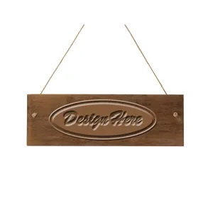 Wood Products Home Signage