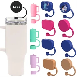 Customizable Silicone Straw Caps In Various Styles