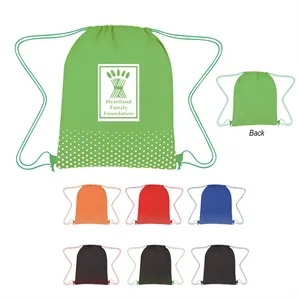 Connect The Dots Non-Woven Drawstring Bag