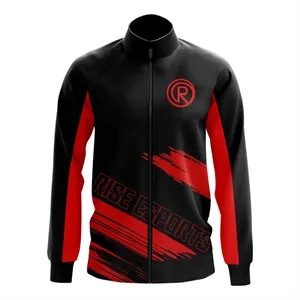 Poly Knit Sublimation 1/4" Jacket