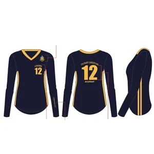 Women Long Sleeve Volleyball Jersey