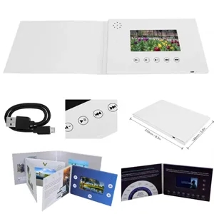 4.3"Electronic Video Greeting Card Book Advertising Brochure