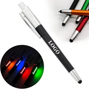 LED Light Stylus Ball Pen