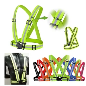 Adjustable Reflective Strap Safety Vest