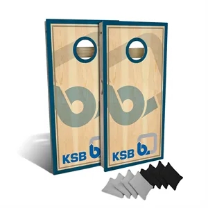 Professional Baltic Birch Cornhole Boards Custom Printed