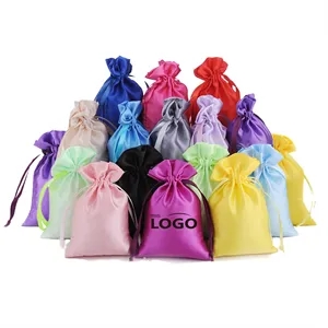 Silk Drawstring Gift Bags Premium Event Favors Small