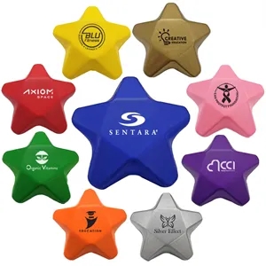 Popular Star Shape Soft Squeezable Stress Reliever