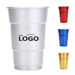 16oz Colorful Aluminum Stadium Cups