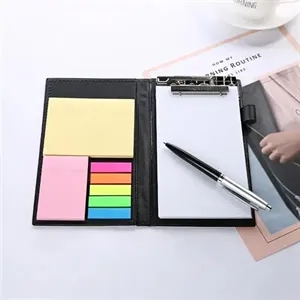 Custom Logo Promotional Branded Notebook with Sticky Note Pad