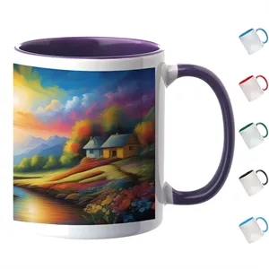 Two Tone Full Color Coffee Mug 11 oz.