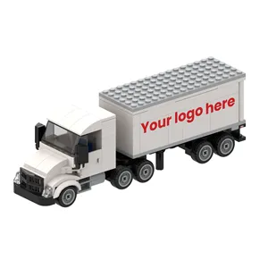 Toy Brick Semi-Truck