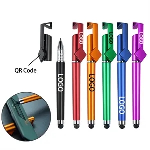 Custom Multifunction Pen: Phone Holder, Stylus, Ballpoint