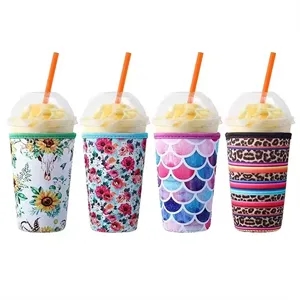 Iced Coffee & Cold Soda Insulated Neoprene Cup Sleeve