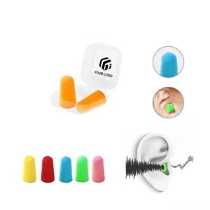 Sound insulation noise reduction sleeping sponge earplugs