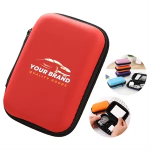 Portable Storage Bag Data Cable Charger Earphone Coin Purse