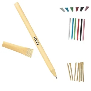 Eco-Friendly Recycled Pens - Biodegradable & Durable