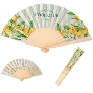 FABRIC FOLDING FAN