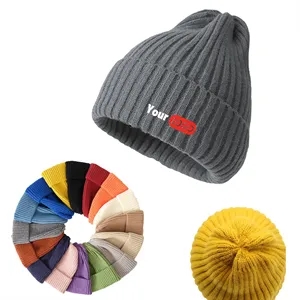 Warm Pointed Top Knitted Hat