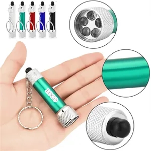 Promotional Super Bright LED Flashlight Keychain Mini Night