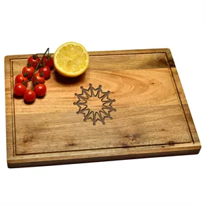 12.5" x 9.5" Acacia Carving & Cutting Board