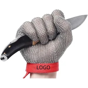 304 Steel For Knife Cut Safety Protective Work Gloves