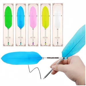 Creative Feather Ballpoint Pen Christmas Gift
