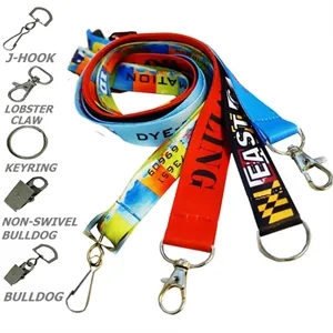 Custom Logo Custom Sublimation Lanyards Badge Holder