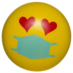 Custom Logo Love PPE Emoji Disc Stress Reliever